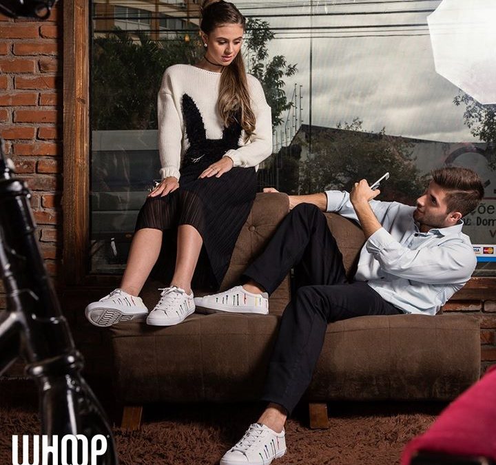 Júlia Roque and Patrick Molina for Whoop