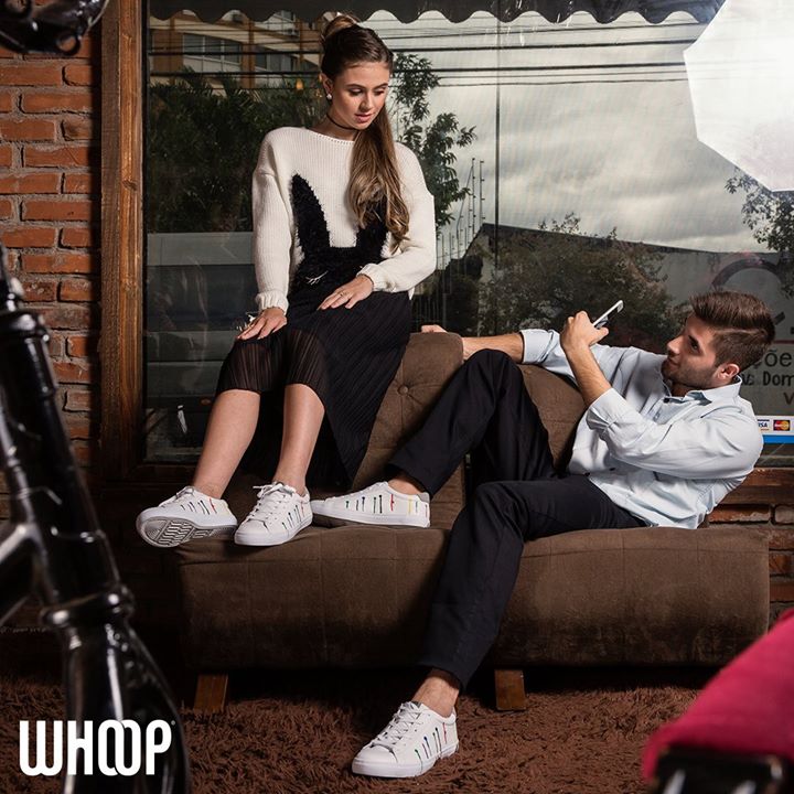 Júlia Roque and Patrick Molina for Whoop